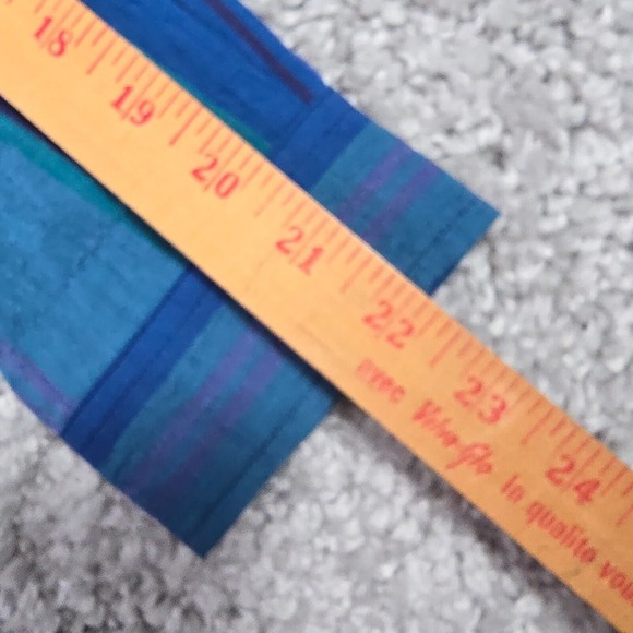 Escape by‎ Habitat Shirt Womens Medium Button Up Long Sleeve Stripe Lightweight - Picture 12 of 13